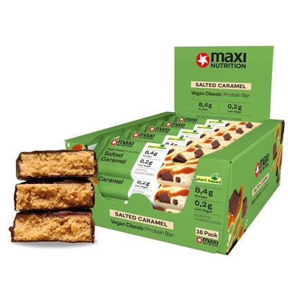 Vegan Classic Protein Bar 16 x 35g Riegel von Maxi Nutrition