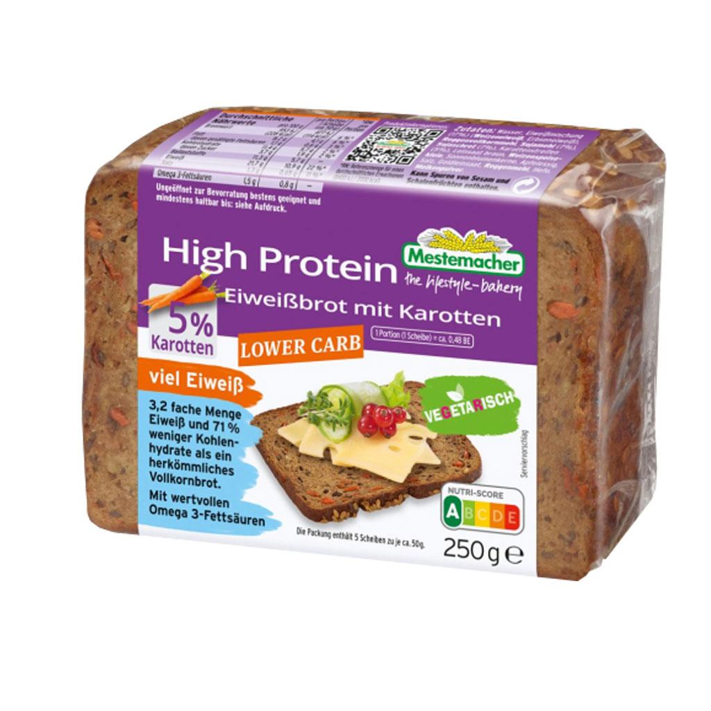 High Protein Eiweißbrot 250g von Mestemacher