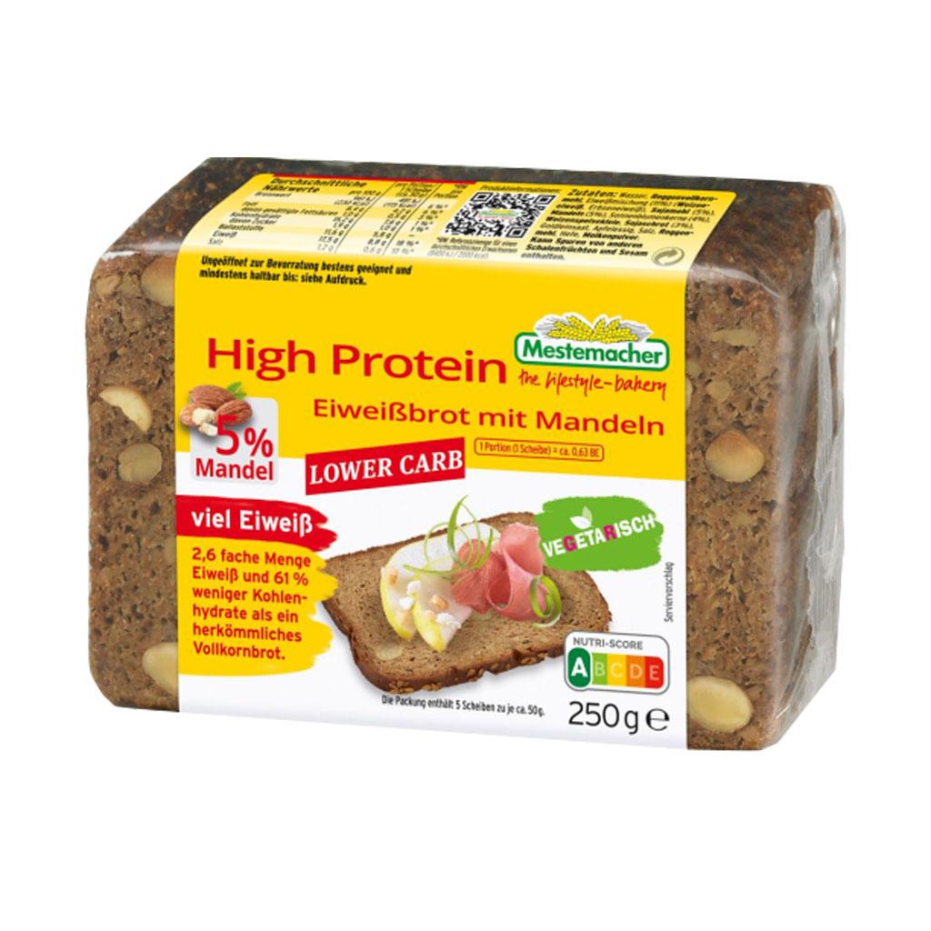 High Protein Eiweißbrot 250g von Mestemacher