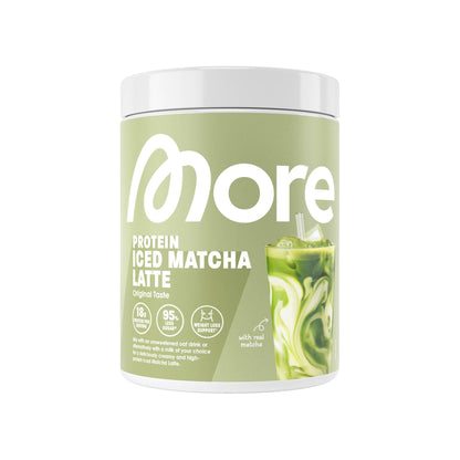 Iced Matcha Latte 300g Dose von More Nutrition