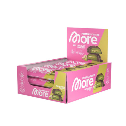 More Protein Satisbites 12 x 2x25g Riegel von More Nutrition