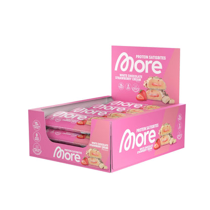 More Protein Satisbites 12 x 2x25g Riegel von More Nutrition