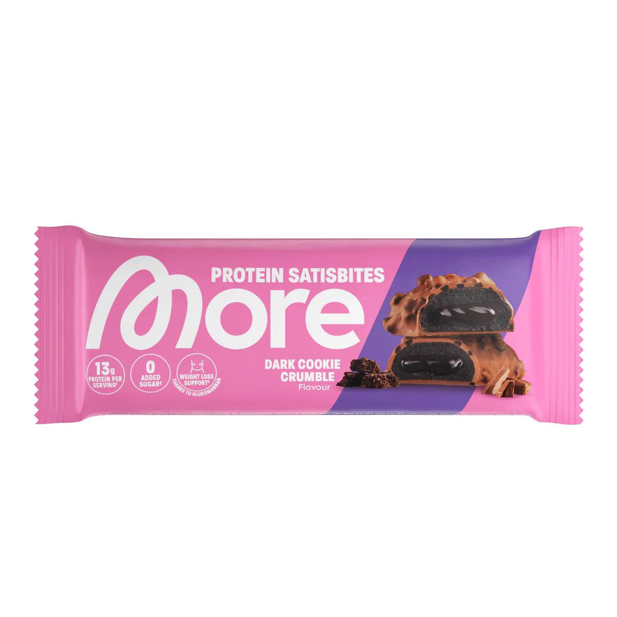 More Protein Satisbites 1 x 2x25g Riegel von More Nutrition