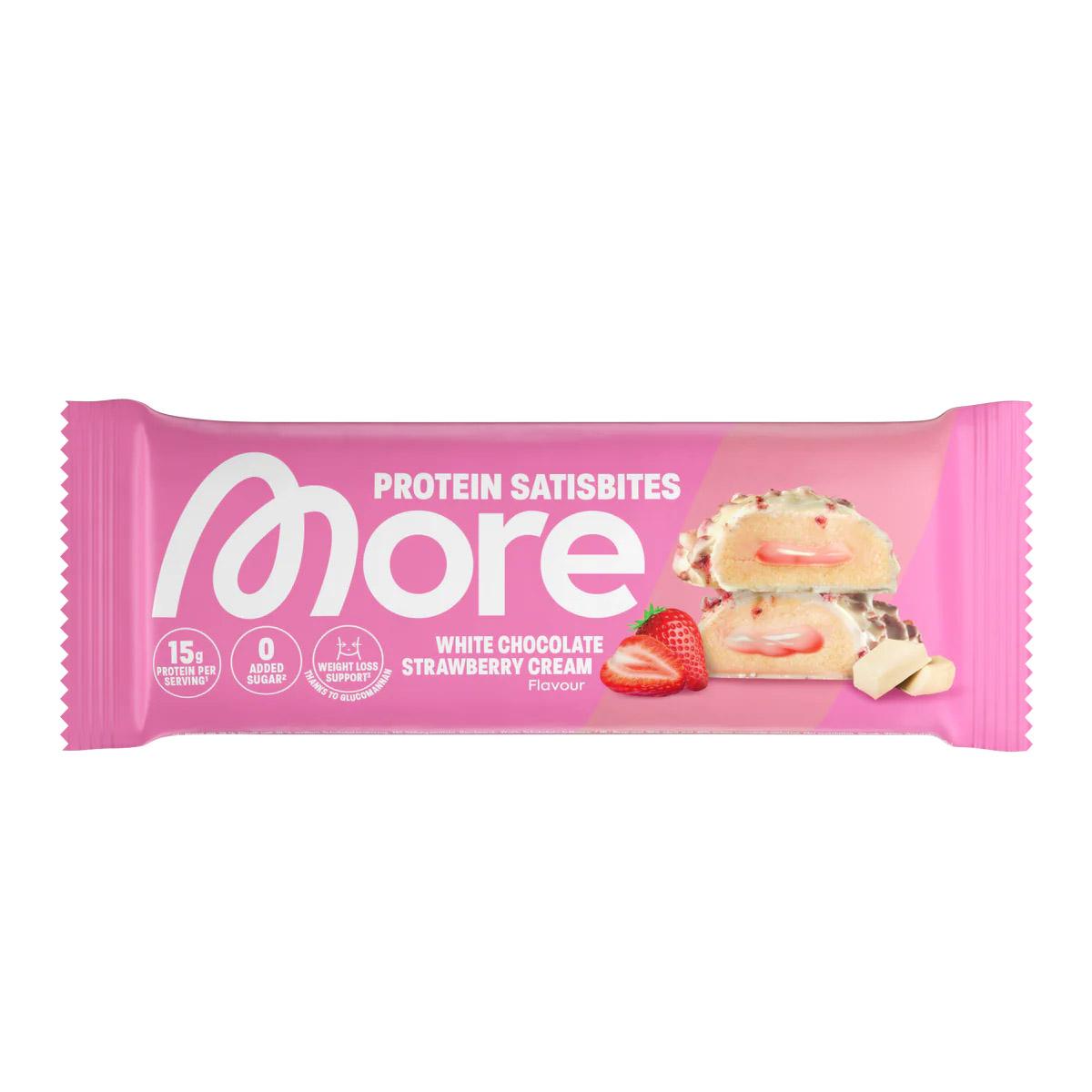 More Protein Satisbites 1 x 2x25g Riegel von More Nutrition