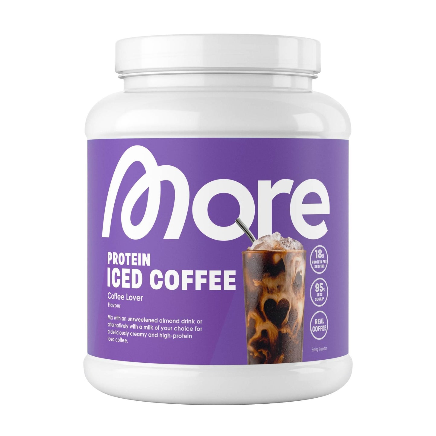 Protein Iced Coffee 500g Dose von More Nutrition