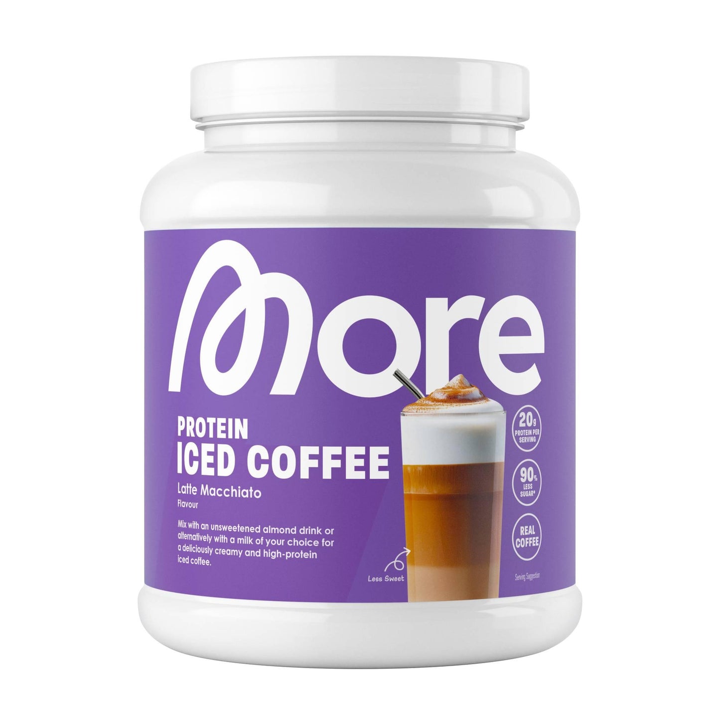 Protein Iced Coffee 500g Dose von More Nutrition
