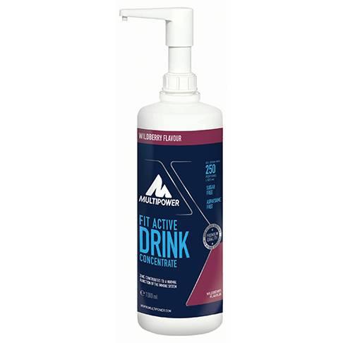 Fit Active Sirupkonzentrat 1:80 1000ml Flasche von Multipower