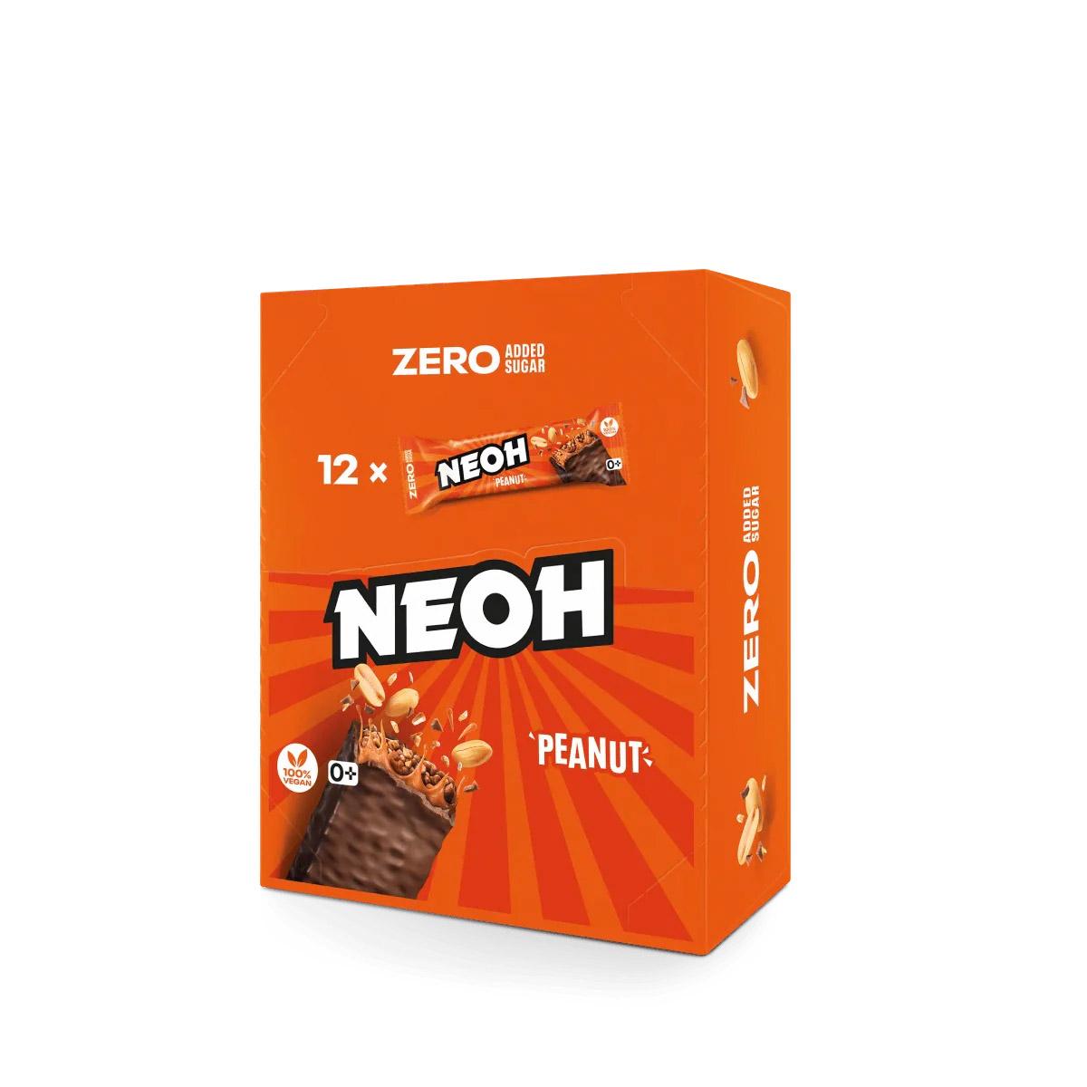 Zero Added Sugar Bar 12 x 30g Riegel von Neoh
