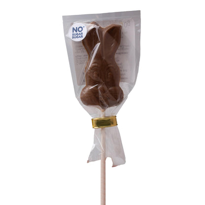 Osterhase am Stiel ohne Zuckerzusatz 10g MHD 23.07.2025 von No Sugar Sugar
