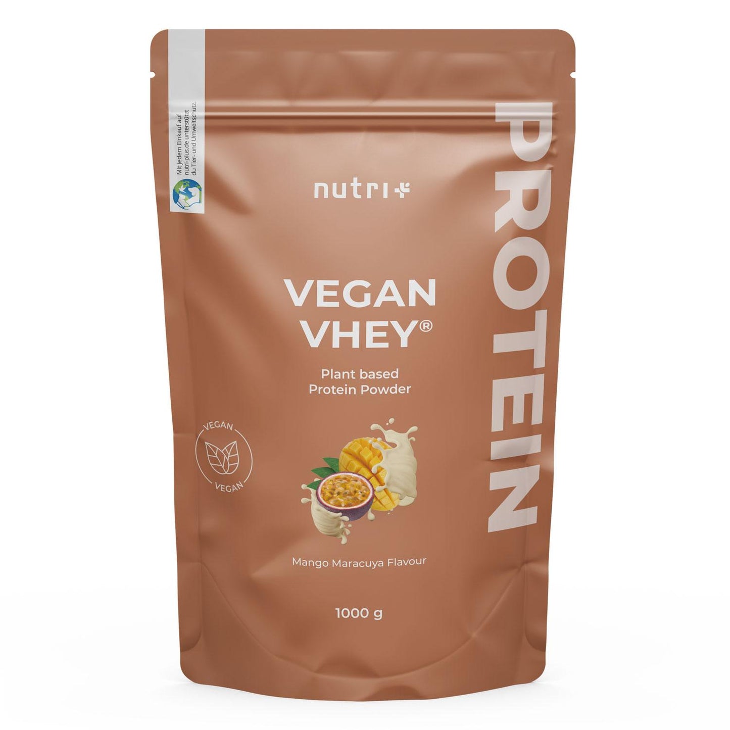 3K Protein Vegan VHEY 1000g Beutel von Nutri-Plus