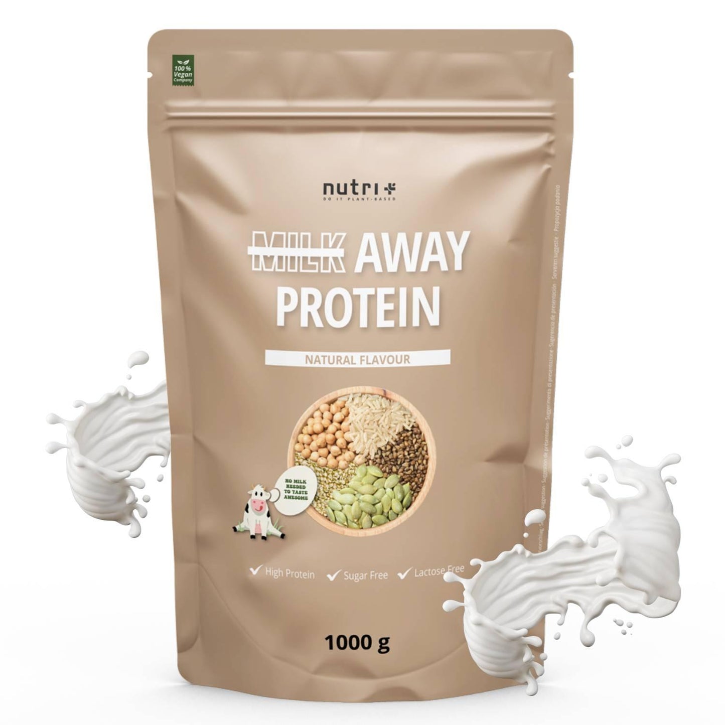 Milk Away Protein 1000g Beutel von Nutri-Plus