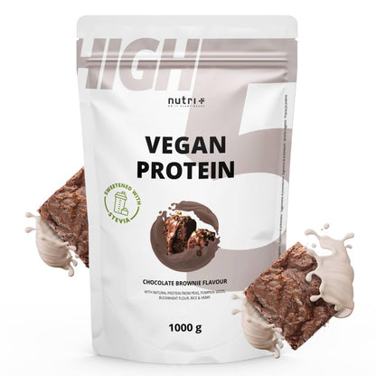 Vegan High 5 Protein ohne Soja 1000g Beutel von Nutri-Plus