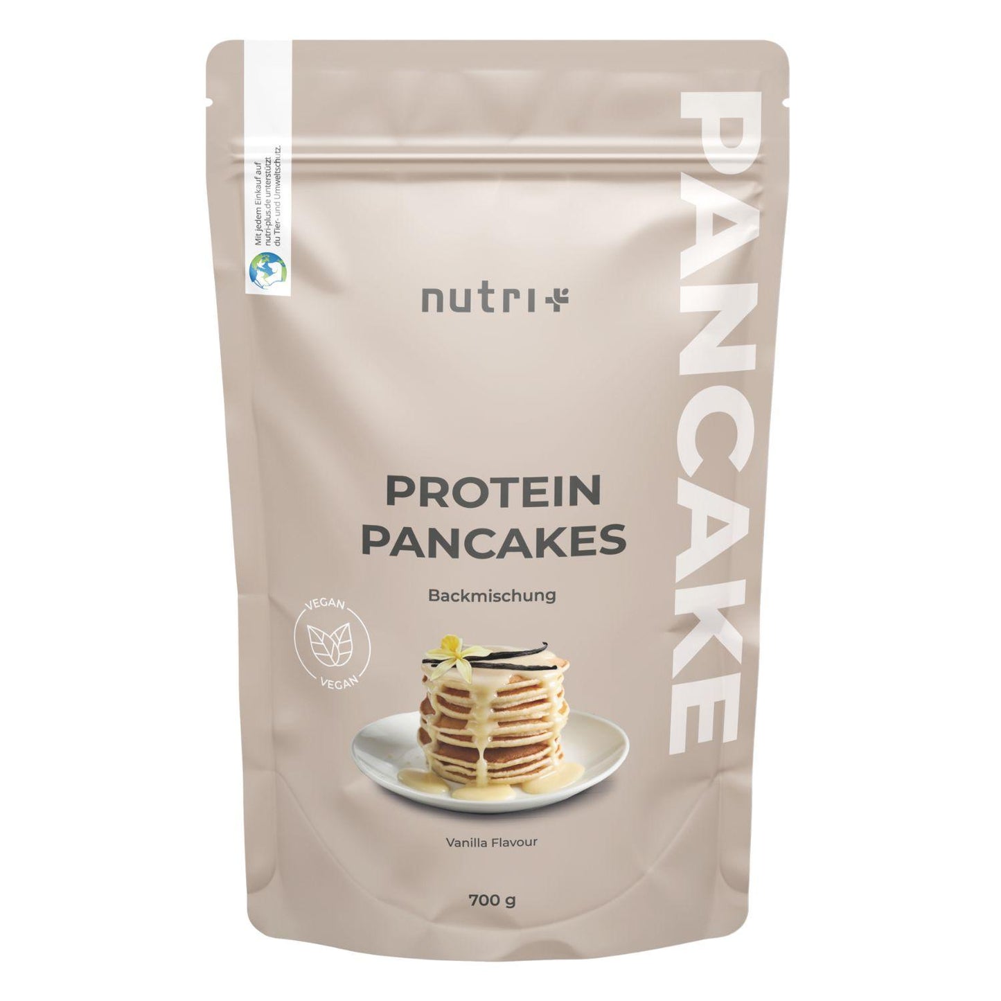 Vegan Protein Pancakes 700g Beutel von Nutri-Plus