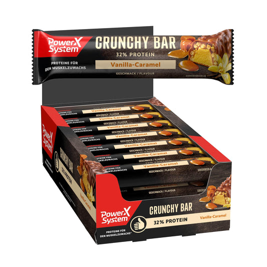 Crunchy Bar 1 x 45g Riegel von Power System