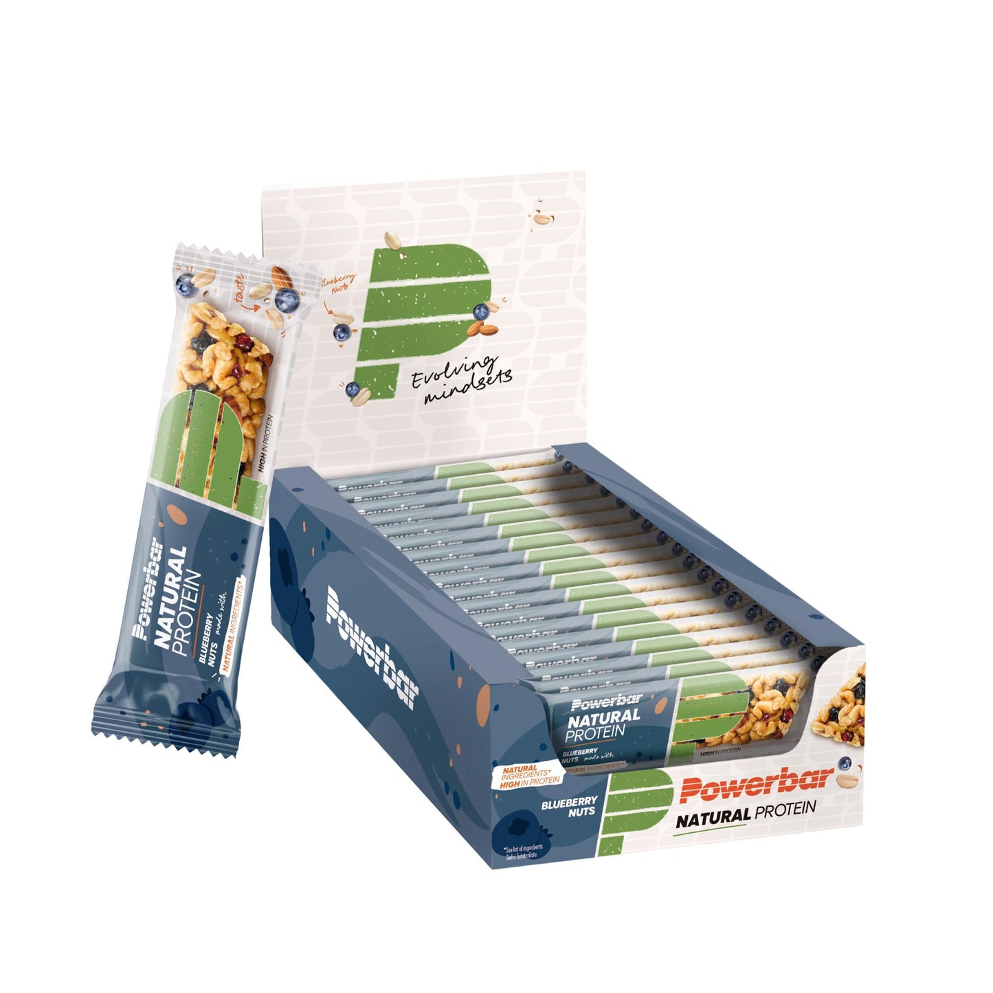 Natural Protein Bar 18 x 40g Riegel von Powerbar