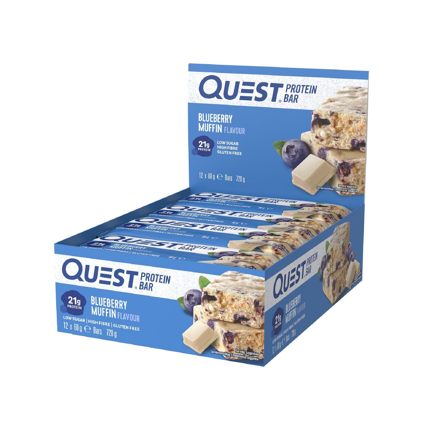 Quest Bar 12 x 60g Riegel von Quest Nutrition