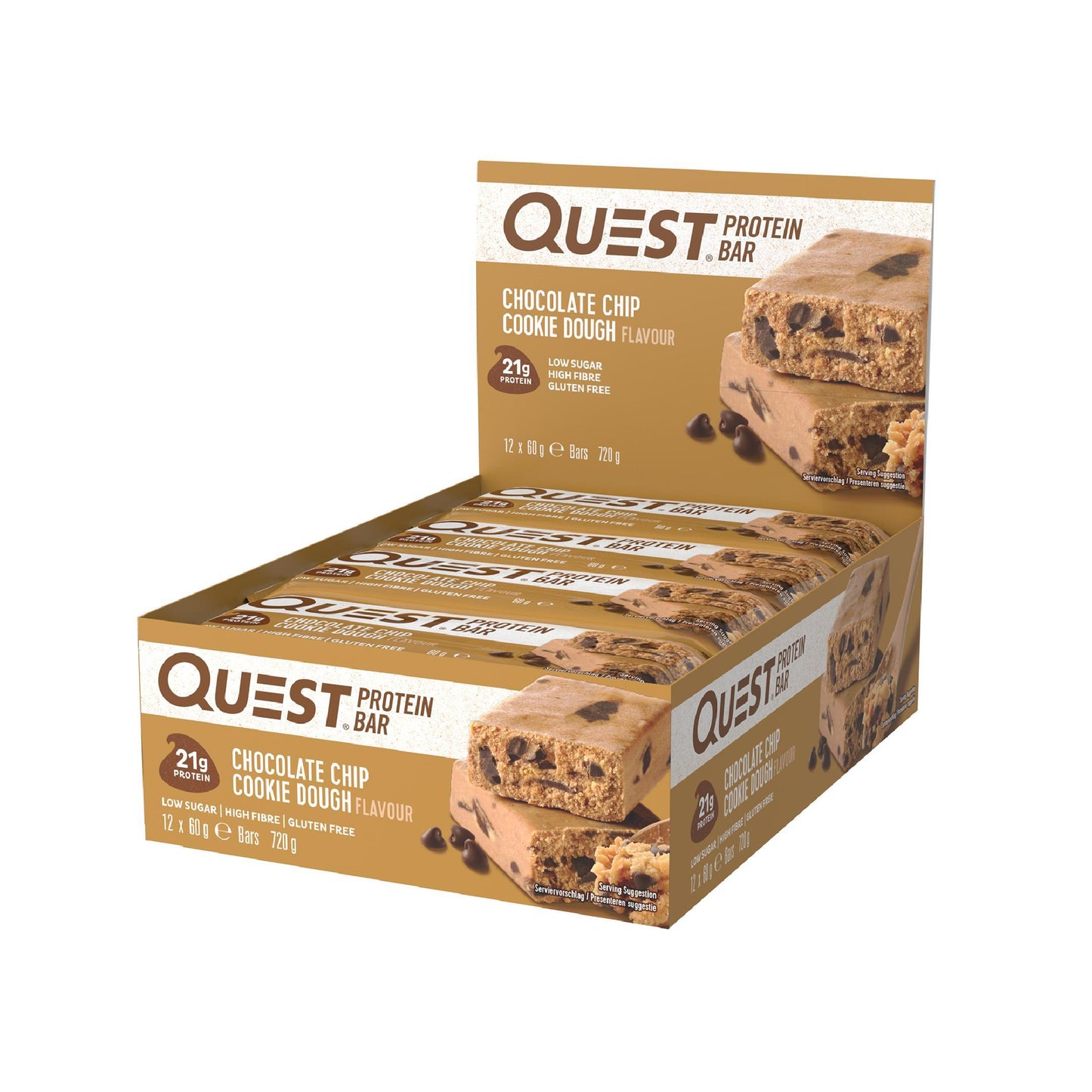 Quest Bar 12 x 60g Riegel von Quest Nutrition