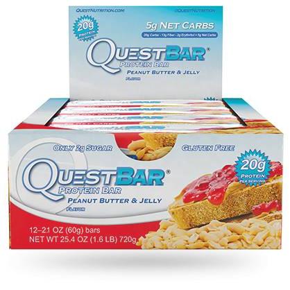 Quest Bar 12 x 60g Riegel von Quest Nutrition