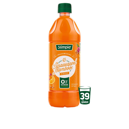 Zuckerfreier Limonaden - Sirup 650ml Flasche von Slimpie