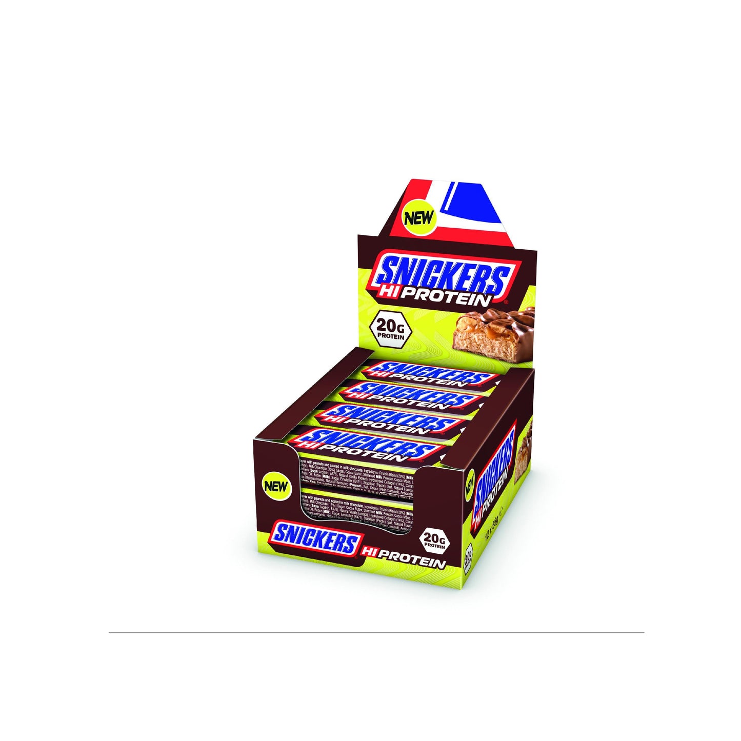 Hi Protein Bar 12 x 55g Karton Classic von Snickers