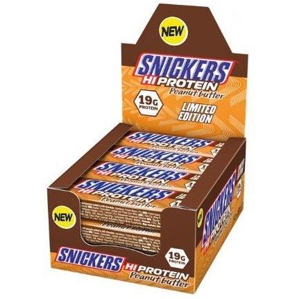 Hi Protein Bar 12 x 57g Karton Peanut Butter von Snickers