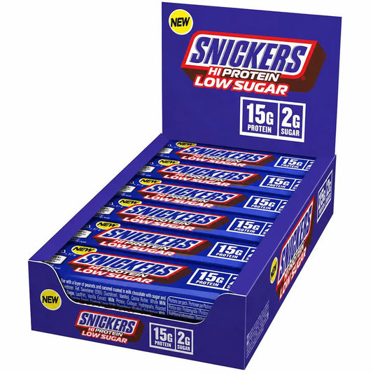 Low Sugar Hi Protein Bar 12 x 45g Riegel von Snickers