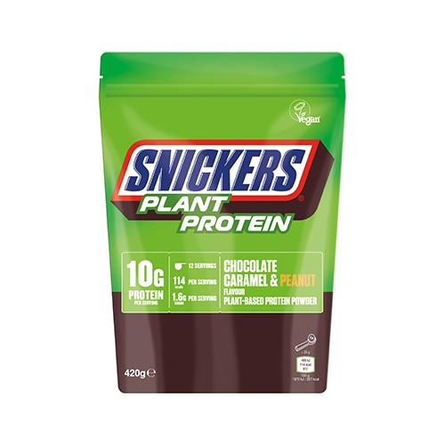 PLANT HiProtein Pulver 420g Beutel Chocolate Caramel & Peanut von Snickers