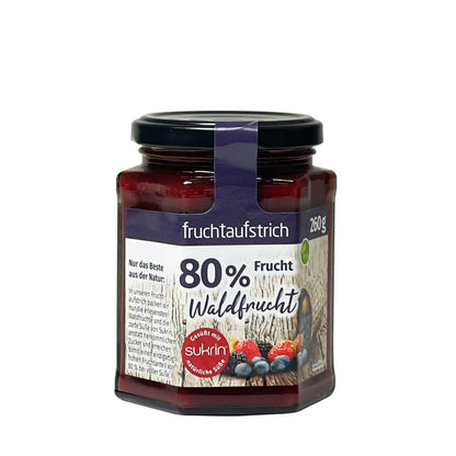 Fruchtaufstrich mit Erythrit 260g Glas von Sukrin