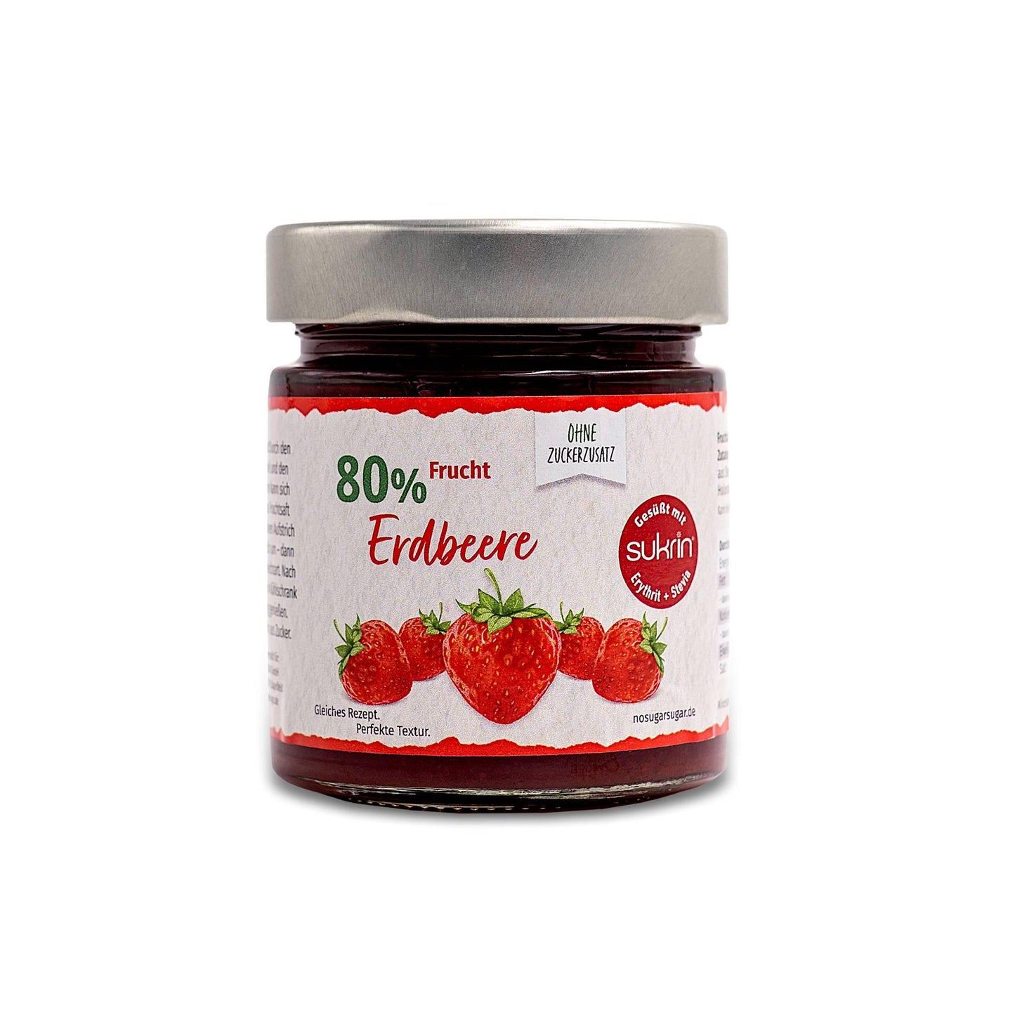 Fruchtaufstrich ohne Zuckerzusatz 225g Glas von Sukrin