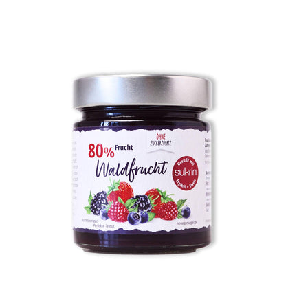 Fruchtaufstrich ohne Zuckerzusatz 225g Glas von Sukrin