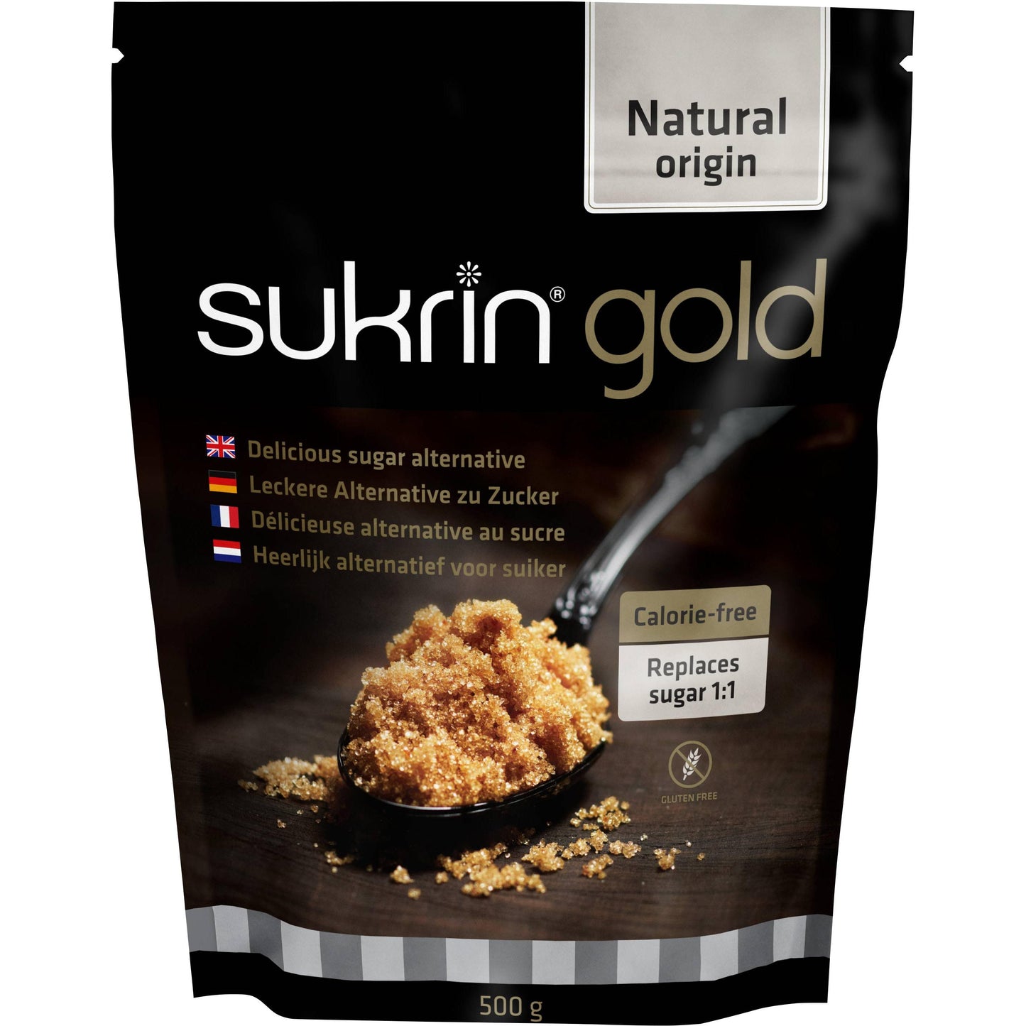 SUKRIN Gold Rohrzuckeralternative 500g Beutel von Sukrin