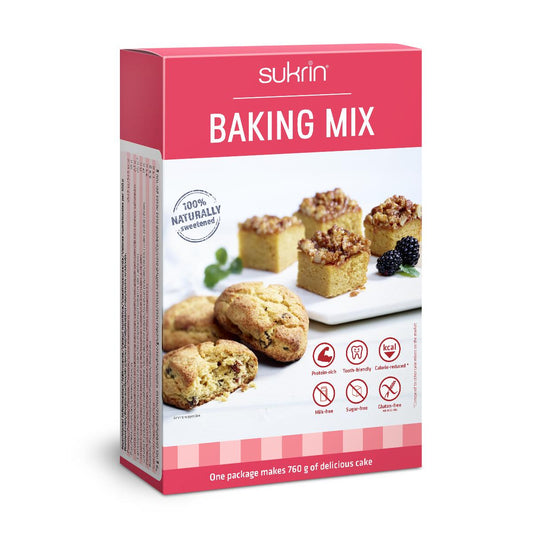 Universal Kuchen - Backmischung mit Xylit und Erythrit 340g Packung von Sukrin