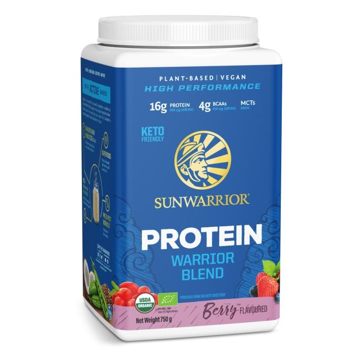 Protein Warrior Blend 750g Dose von Sunwarrior