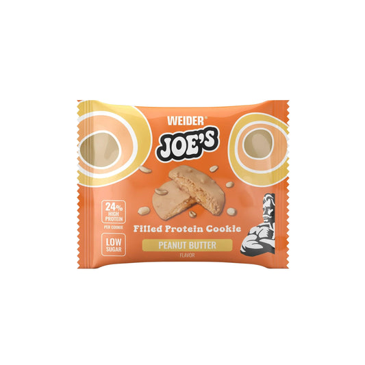 Joes Filled Protein Cookies 1 x 60g Karton Peanut Butter von Weider