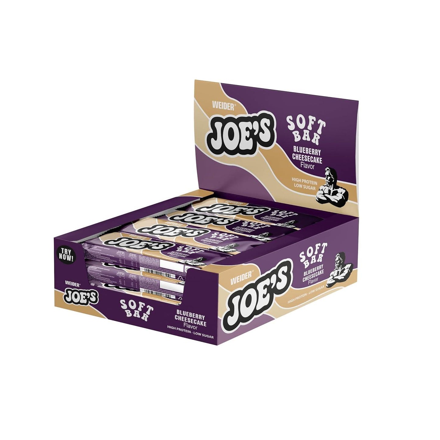 Joes Soft Bar 12 x 50g Riegel von Weider
