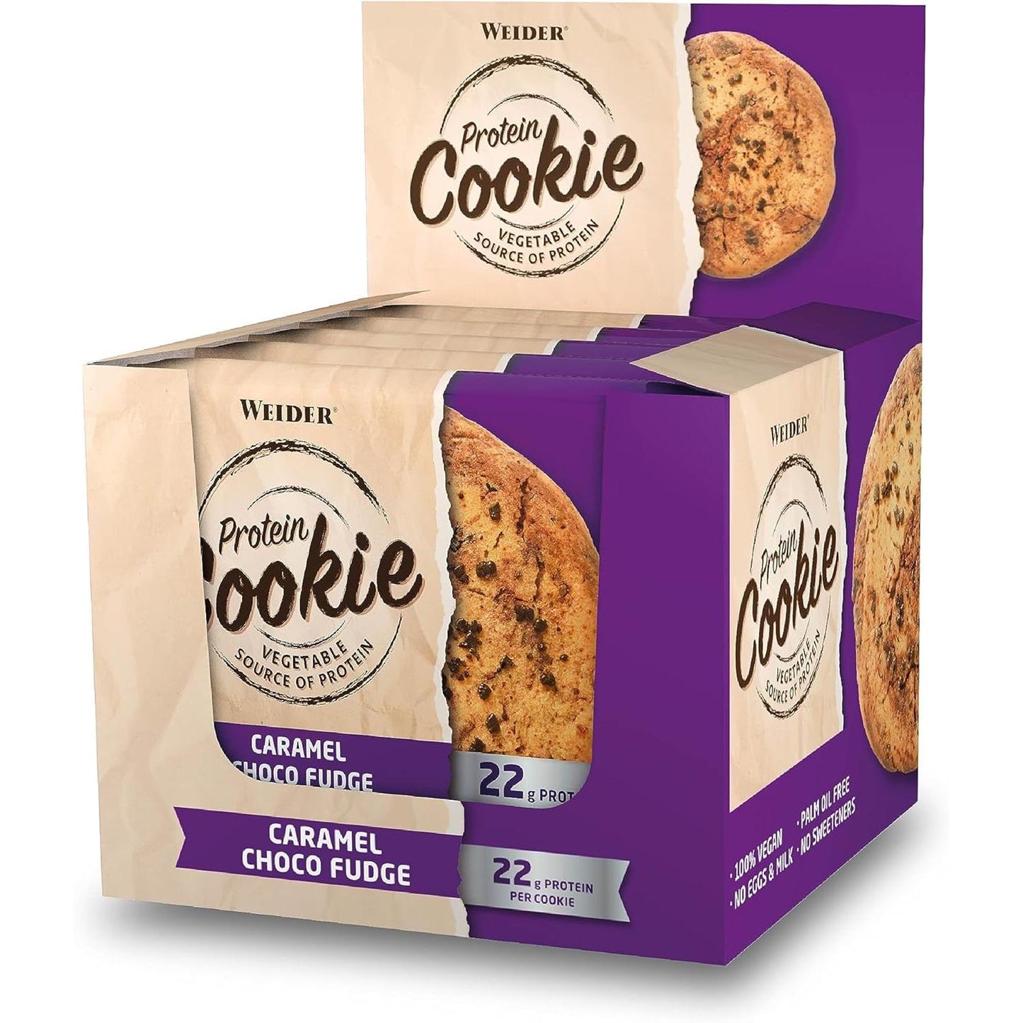 Protein Cookie 12 x 90g von Weider