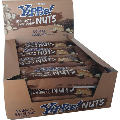 Yippie! Nuts 12 x 45g Riegel  von Weider