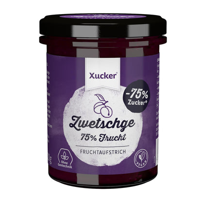 Fruchtaufstrich mit Xylit 220g Glas von Xucker