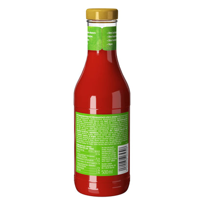 Ketchup mit Erythrit 500ml Flasche von Xucker