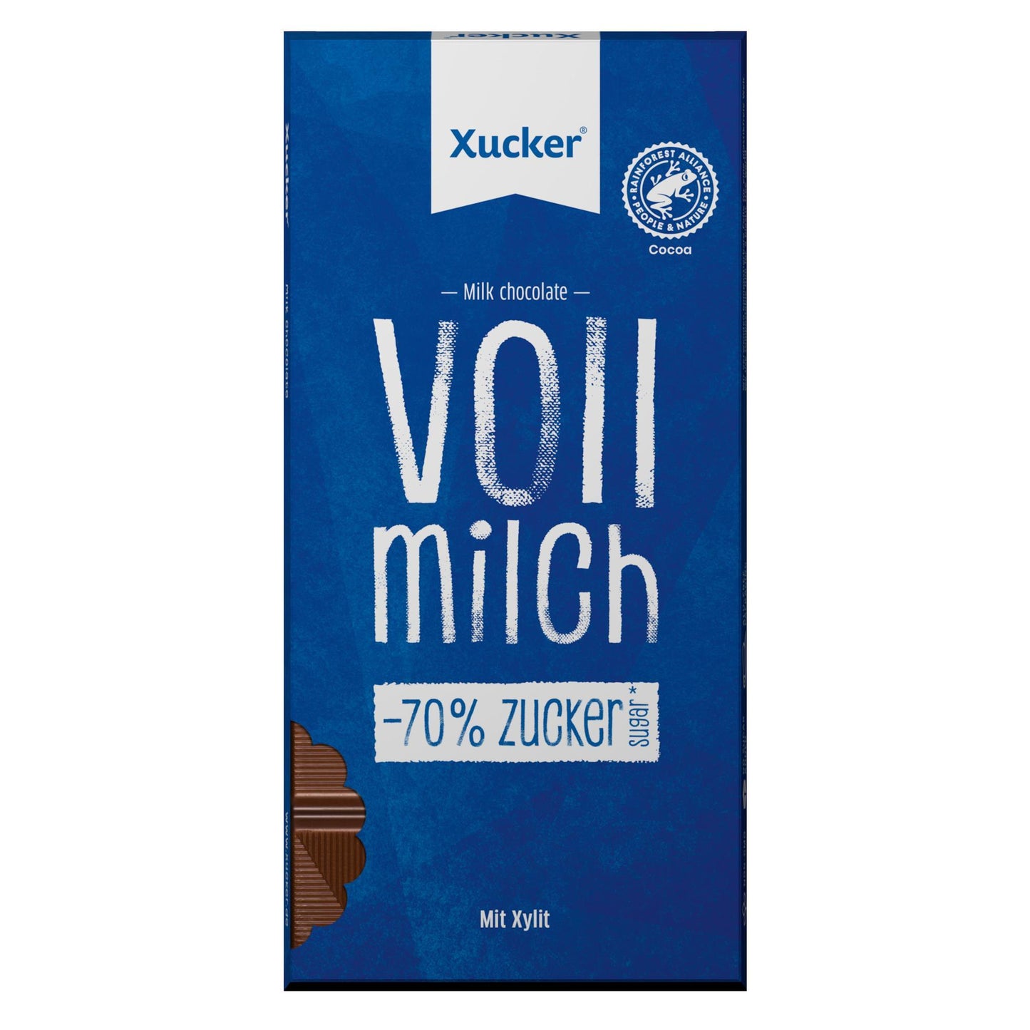 Xylit - Schokolade (38% Kakao) 80g Tafel Vollmilch von Xucker