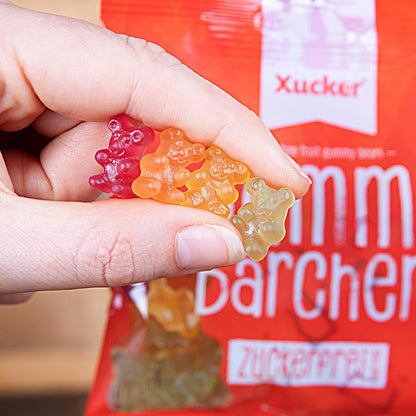 Zuckerfreie Gummibärchen mit Xylit 100g Beutel von Xucker